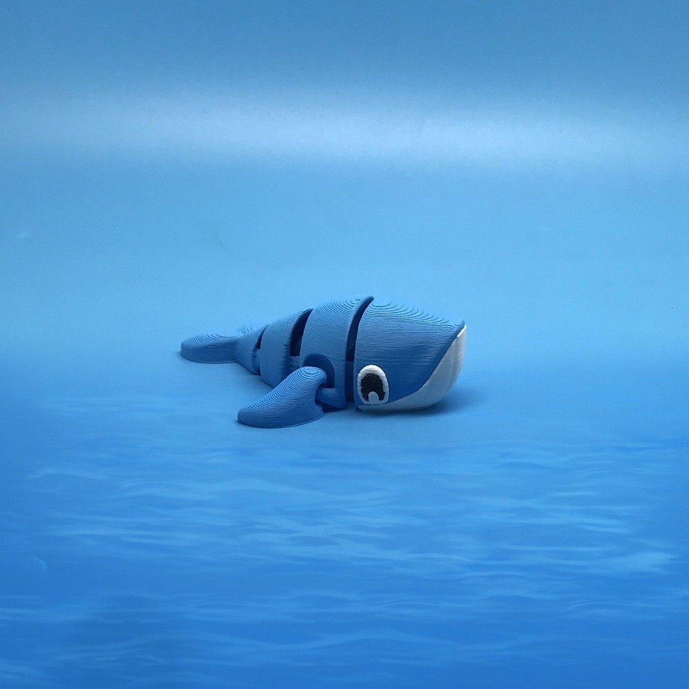 Aquarium Marine Blue - Figurine de pingouin articulée mignonne et