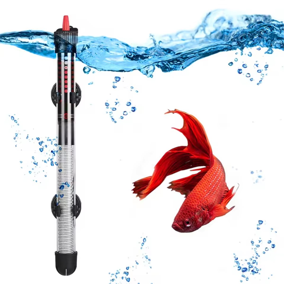 Aquarium & Marine Museum Ums - (A02R) Chauffe-eau submersible pour aquarium 25-300W,