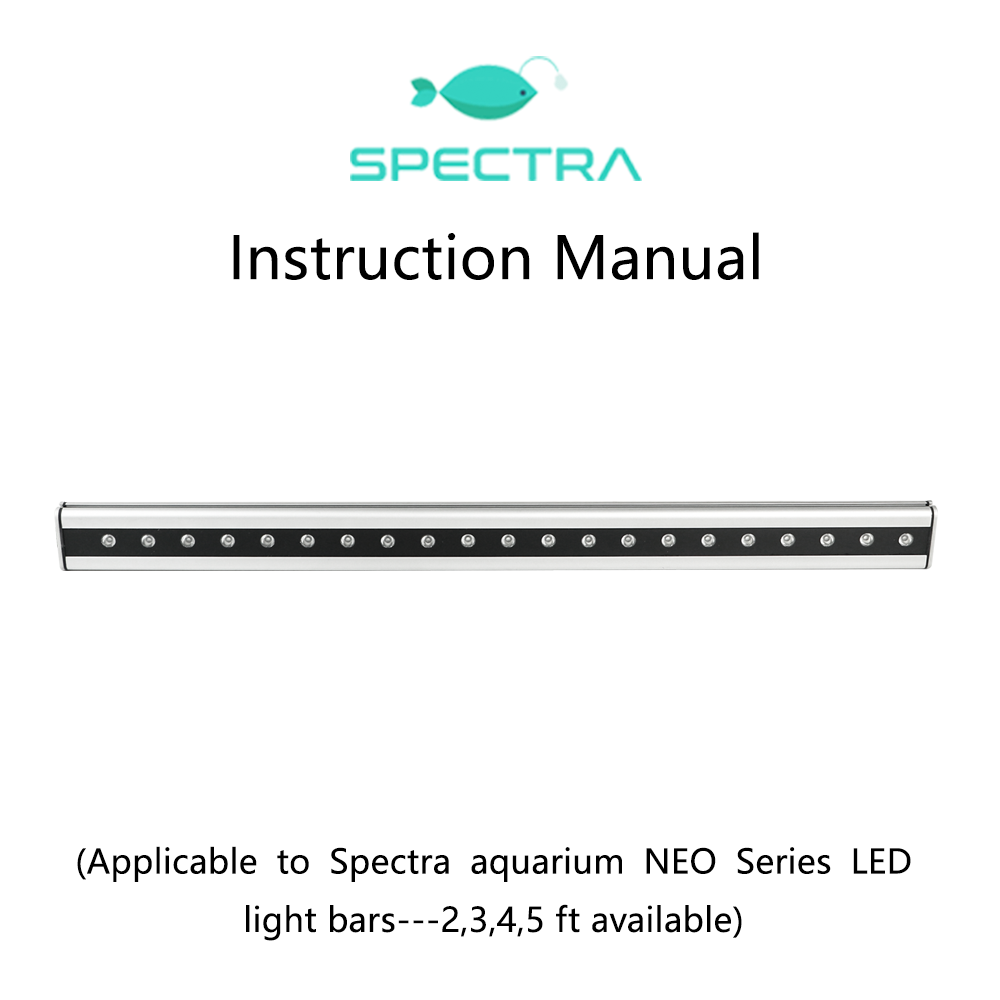 Aquarium Marine Blue - Barre lumineuse LED pour aquarium marin