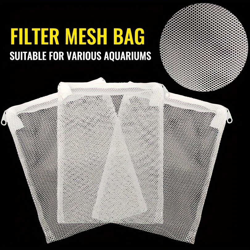 Marine Aquarium Protein Skimmer - Sacs de média filtrants réutilisables à