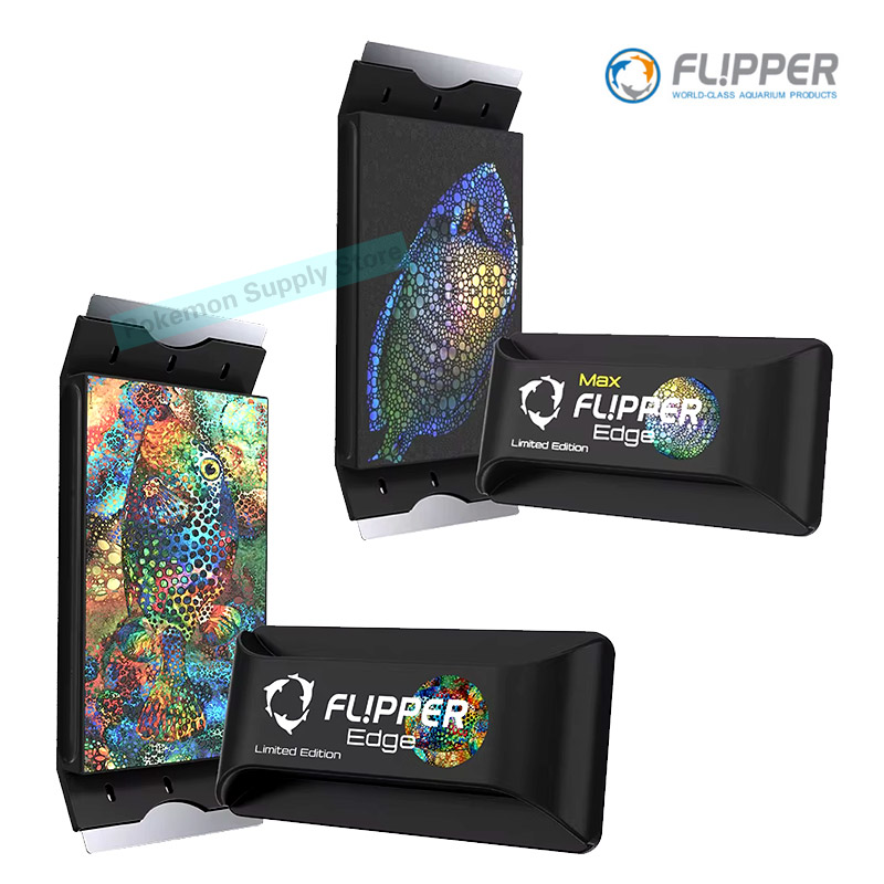Marine Aquarium Glass Cleaner - Nettoyeur d'algues magnétique Flipper Edge Max