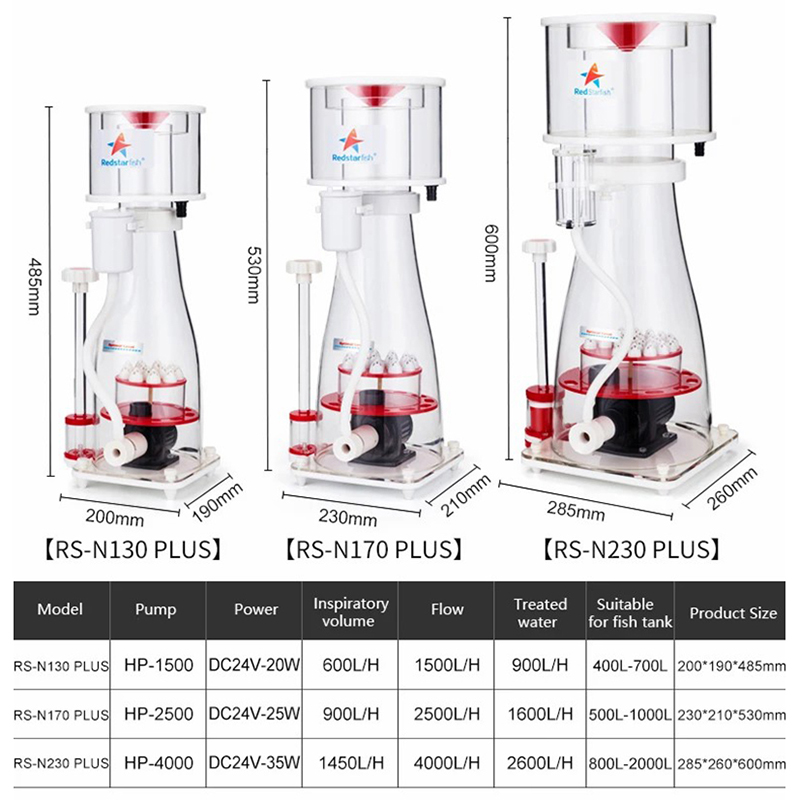 Écrémeuse de protéines pour aq - Marine Aquarium Protein Skimmer avis et prix