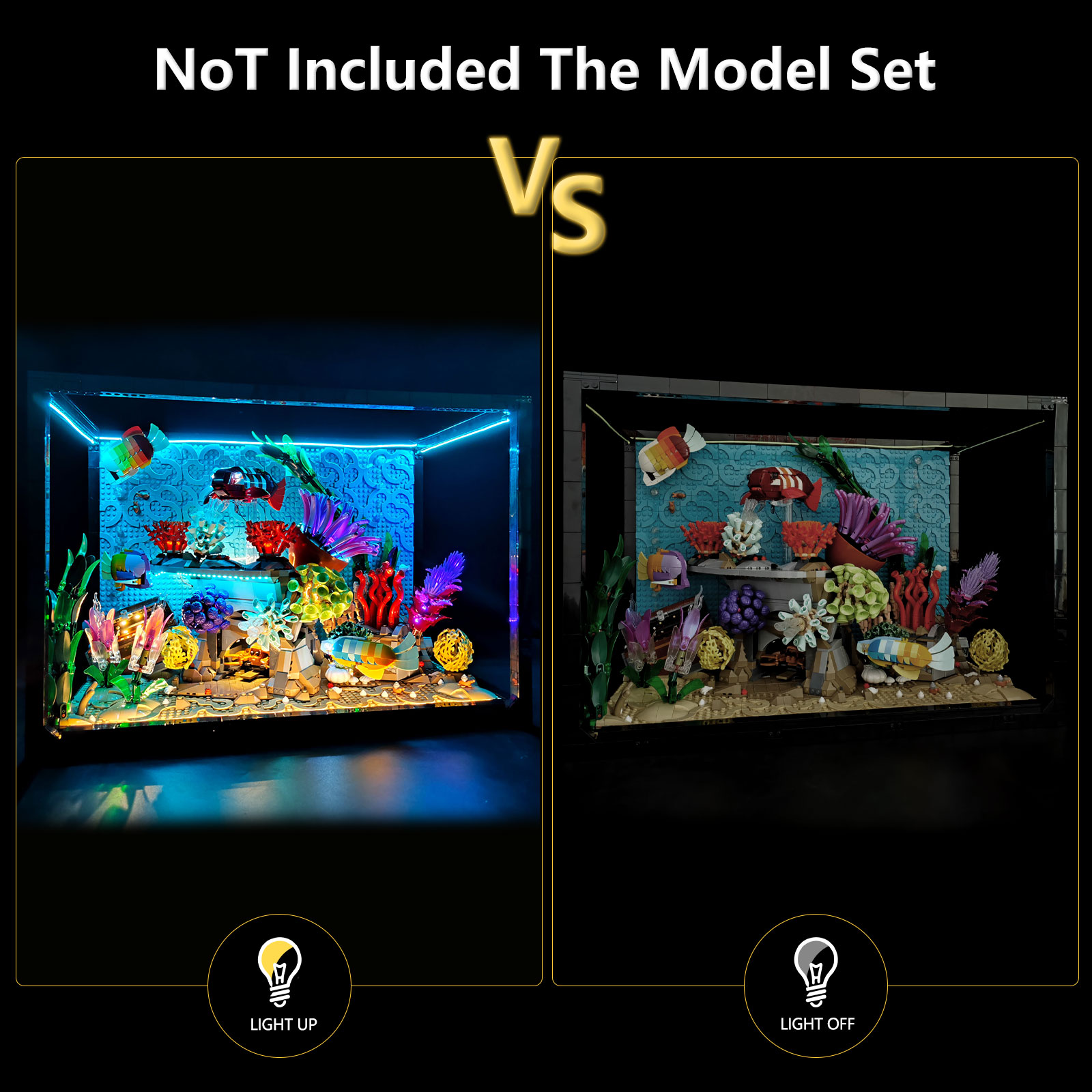 LYBMTWF Kit d'éclairage LED Co - Aquarium Marine Lights avis et prix