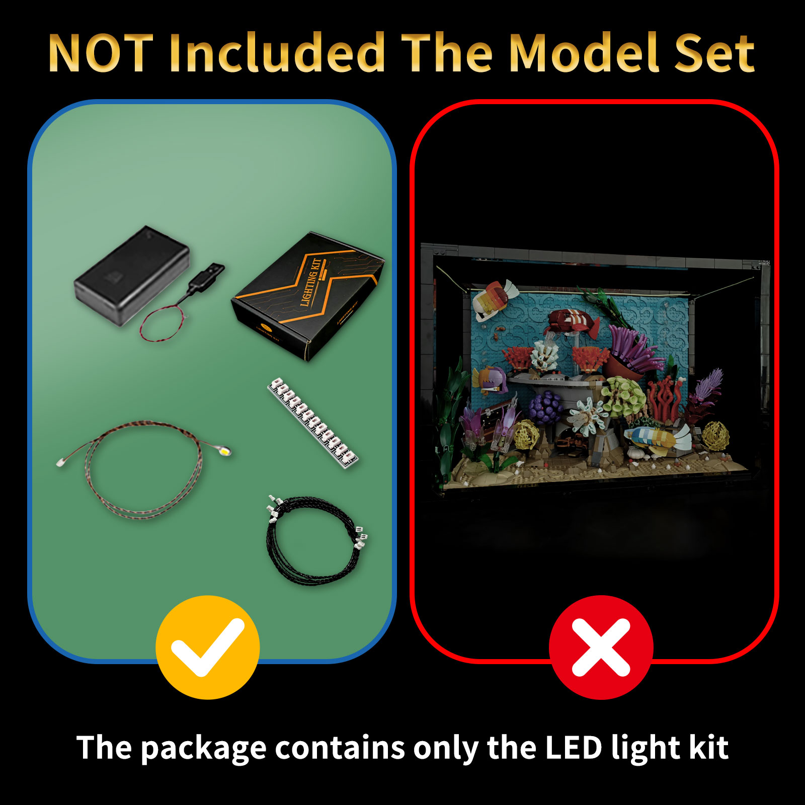 LYBMTWF Kit d'éclairage LED Co - Aquarium Marine Lights avis et prix