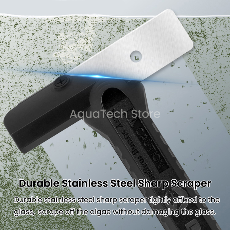 Grattoirs à algues magnétiques - Marine Aquarium Glass Cleaner avis et prix