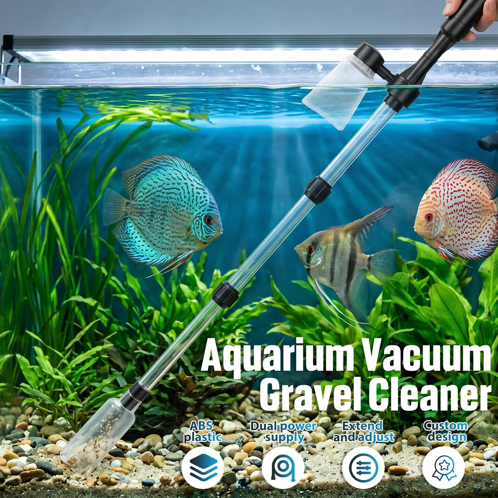 Aspirateur de gravier pour aqu - Aquarium Marine Sand avis et prix