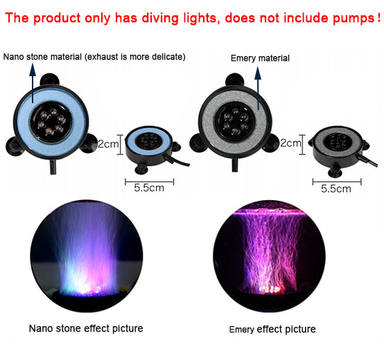 Lampe LED étanche à bulles d'a - Aquarium Marine Lights avis et prix