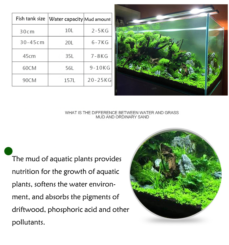 Sol de graines de plantes d'aq - Aquarium Marine Sand avis et prix