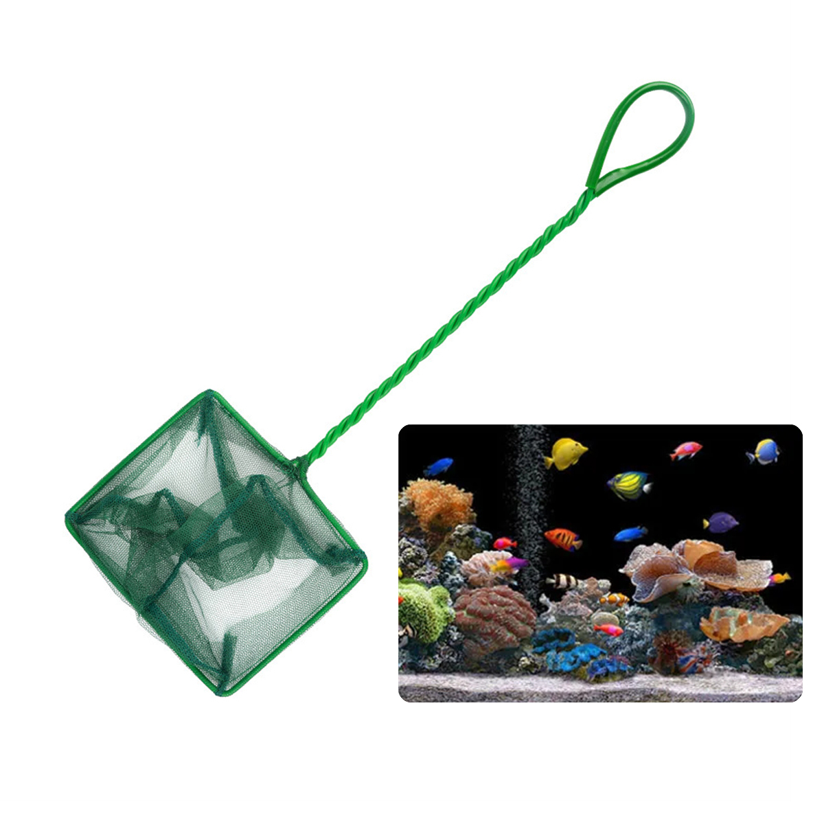 Filet à poisson vert Portable  - Aquarium Marineland avis et prix