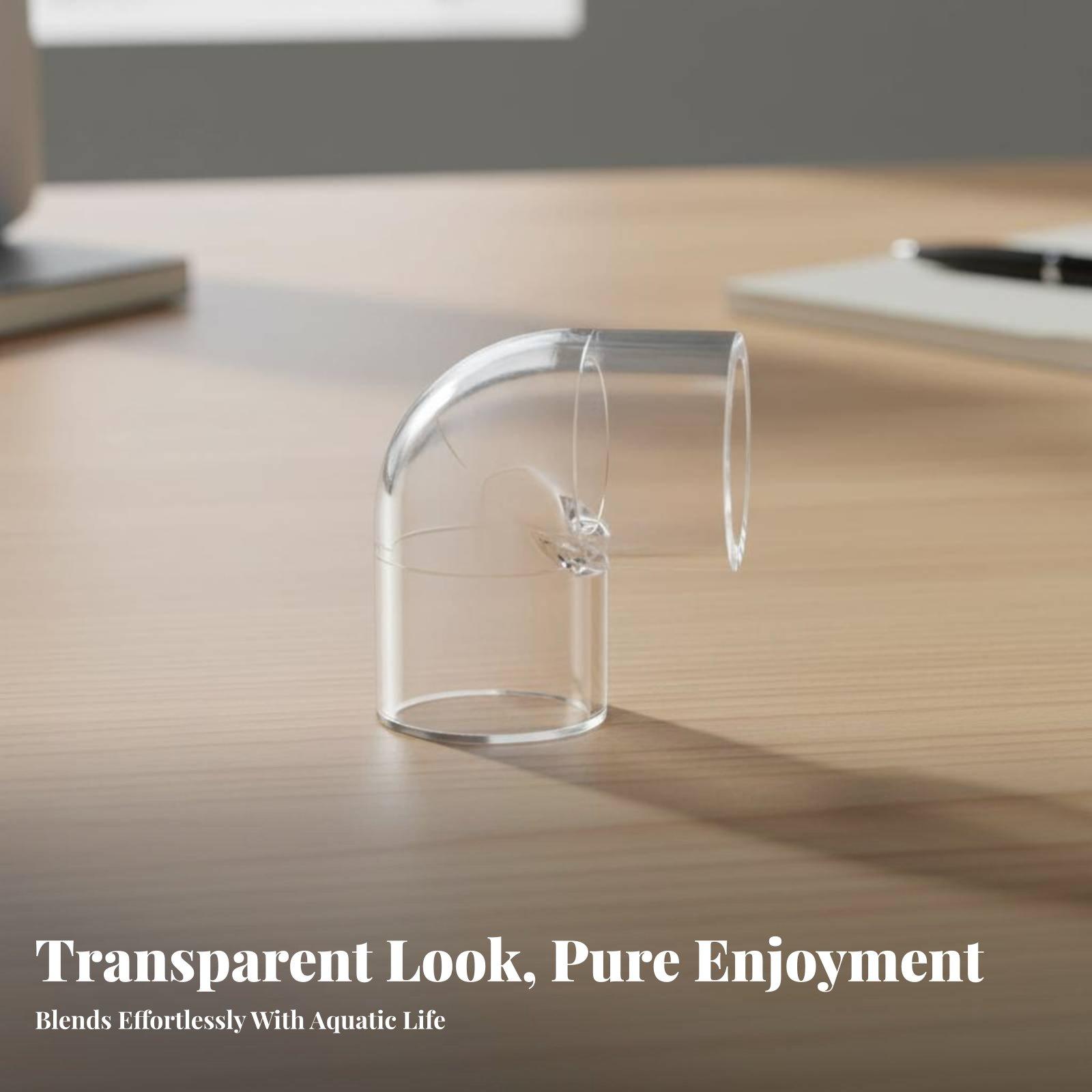 Raccord coudé transparent pour - Aquarium & Marine Museum Ums avis et prix